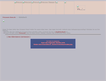 Tablet Screenshot of gaestebuch.prinzessin-diana.de