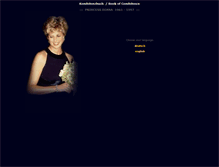Tablet Screenshot of kondolenzbuch.prinzessin-diana.de